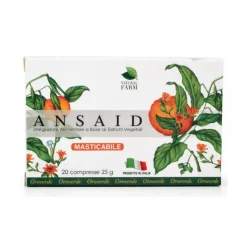 Natural Farm Ansaid Integratore per Ansia e Attacchi di Panico 20 Compresse