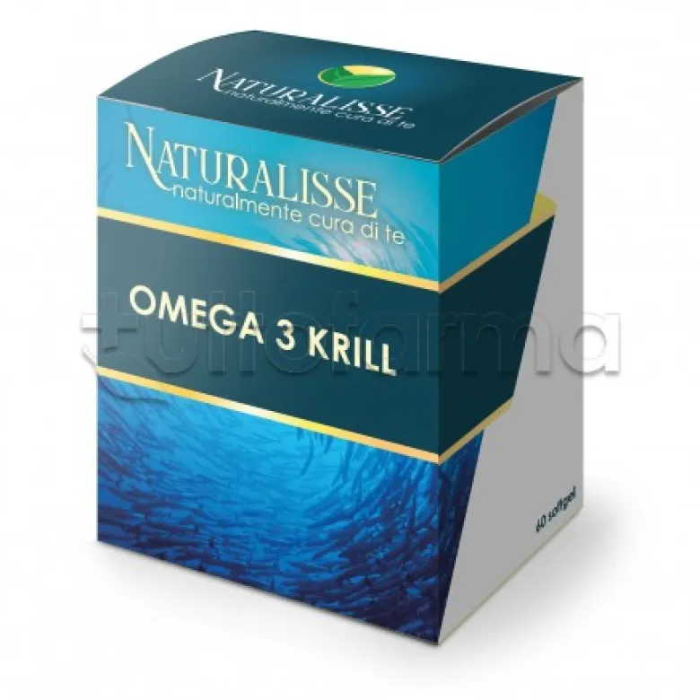 Naturalisse Omega 3 Krill Integratore 60 Capsule Softgel