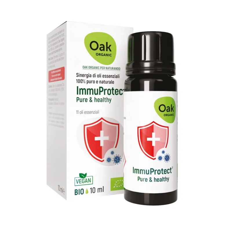 Naturando Oak Immunoprotect Sinergia Oli Essenziali Diffusione 10ml