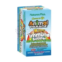 Natures Plus Animal Parade Immune Booster per Sistema Immunitario 90 Tavolette