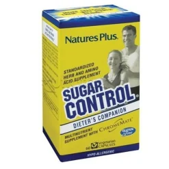 Natures Plus Sugar Complex per Controllo Desiderio Zucchero 60 Capsule