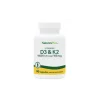Natures Plus Vitamina D3 e K2 Integratore per Ossa e Difese Immunitarie 90 Capsule