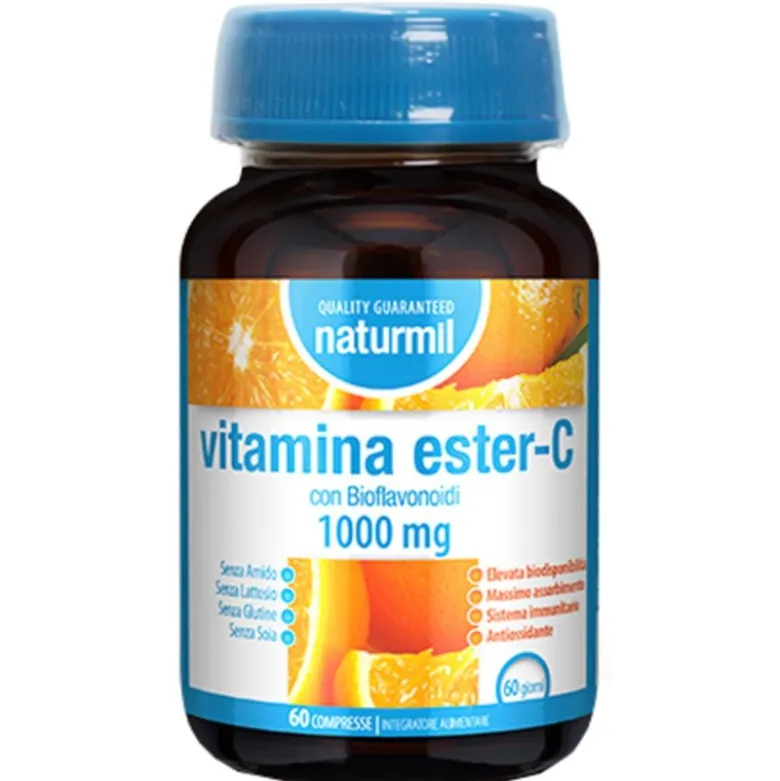 Naturmil Vitamina Ester C 1000mg 60 Compresse