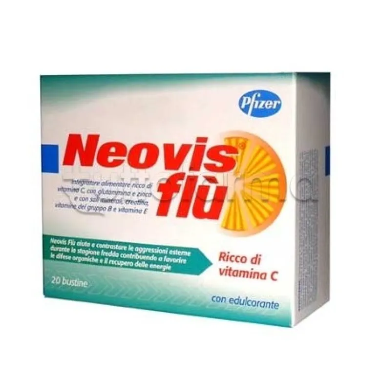 Neovis Flu Integratore per Difese Immunitarie 20 Bustine