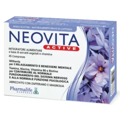 Neovita Active Integratore Alimentare per Benessere Mentale 45 Compresse