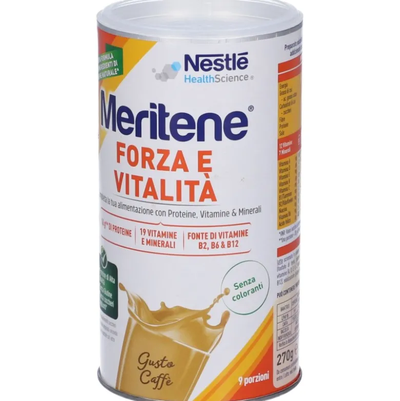 Nestlè Meritene Protein con Proteine e Vitamine 270g Gusto Caffè