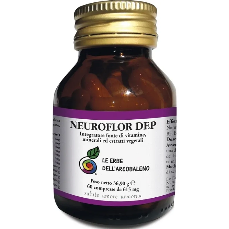 Neuroflor Dep Integratore Stress e Tono dell'Umore 60 Compresse