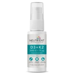 Neutrient D3+K2 Integratore Alimentare di Vitamina D3 e K2 Spray 30 ml
