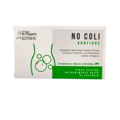No Coli Integratore per Gonfiore Addominale 30 Compresse