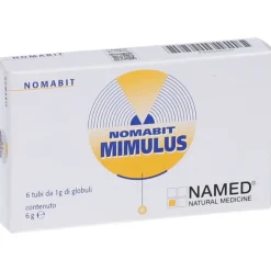 Nomabit Mimulus Fiori di Bach per Paure e Timidezza 6g Globuli Monodose