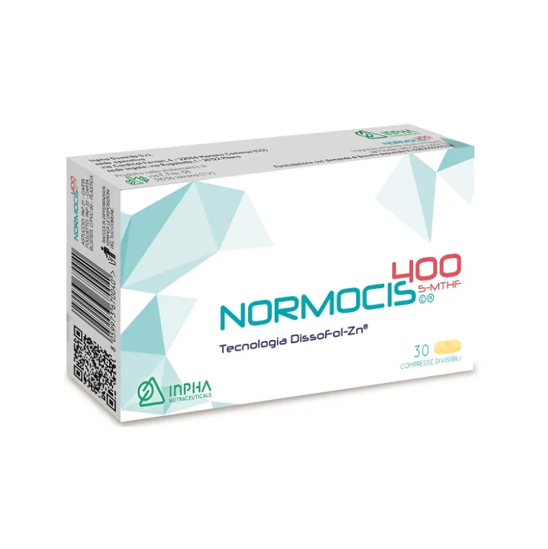 Normocis 400 Integratore per Controllo Omocisteina 30 Compresse