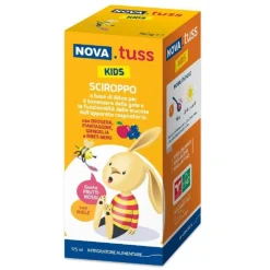 Nova Tuss Kids Sciroppo per Benessere Gola 160 g (125 ml)