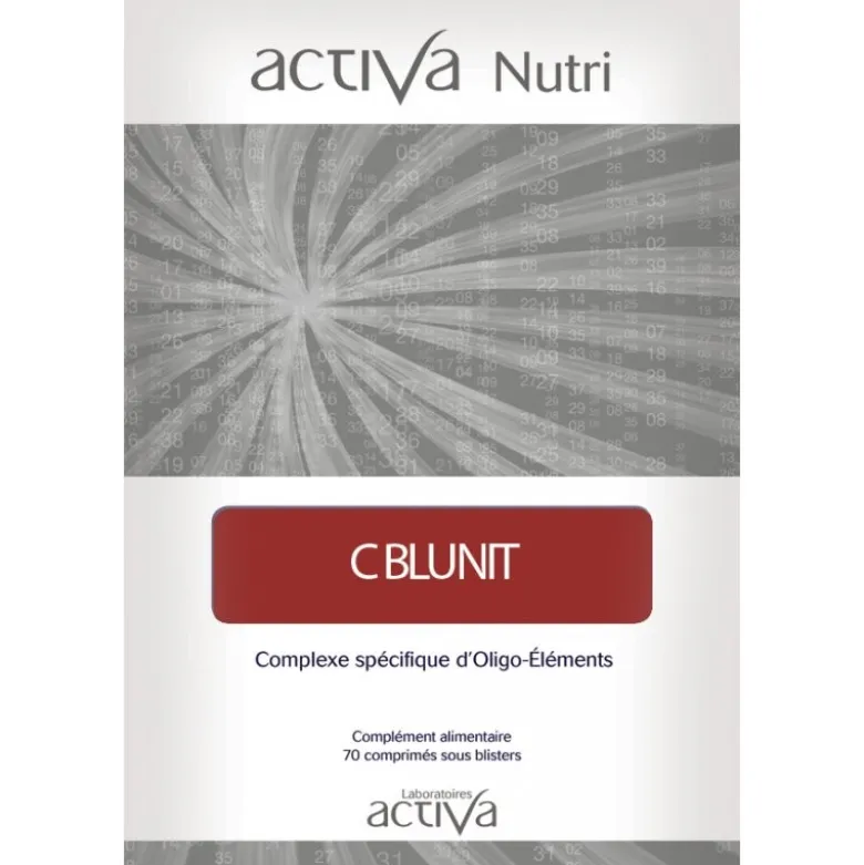 Nutri C Blunit Oligoelementi 70 Compresse