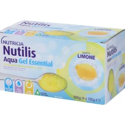 Nutricia Nutilis Aqua Essential Acqua Gelificata Gel Limone 4x125g