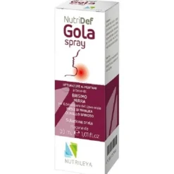 Nutridef Gola Spray per Benessere della Gola 30ml