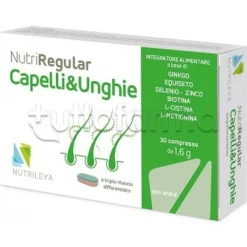 Nutrileya Nutriregular Capelli & Unghie Integratore 30 Compresse