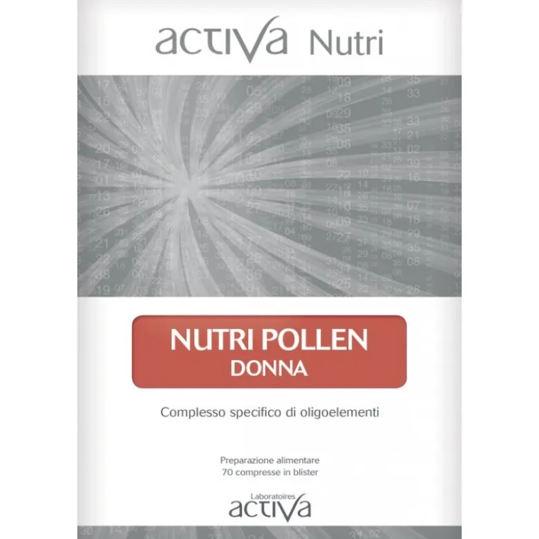 Nutri Pollen Donna Oligoelementi 70 Compresse