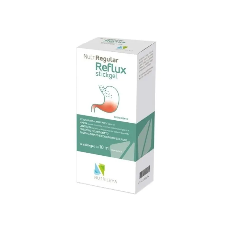 NutriRegular Reflux per Reflusso Gastrico 20 Stickgel Monodose