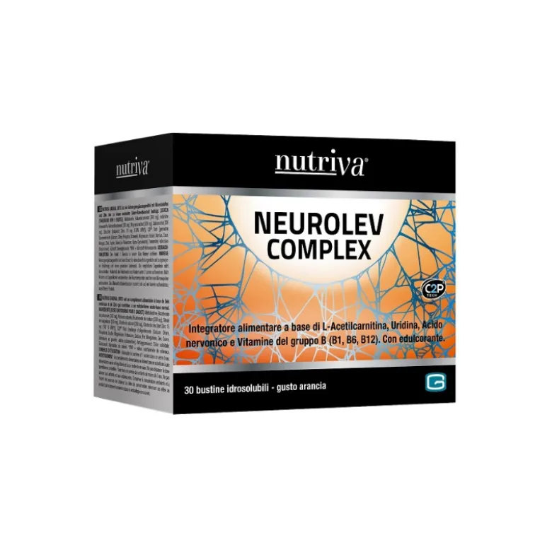 Nutriva Neurolev Complex Integratore per Sistema Nervoso 30 Bustine