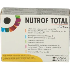 Nutrof Total Integratore per la Vista e Salute Occhi 30 Capsule