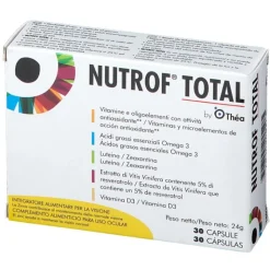 Nutrof Total Integratore per la Vista e Salute Occhi 30 Capsule