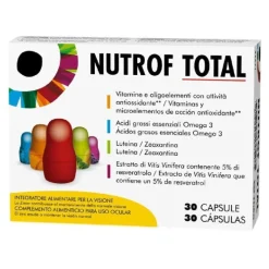 Nutrof Total Integratore per la Vista e Salute Occhi 30 Capsule
