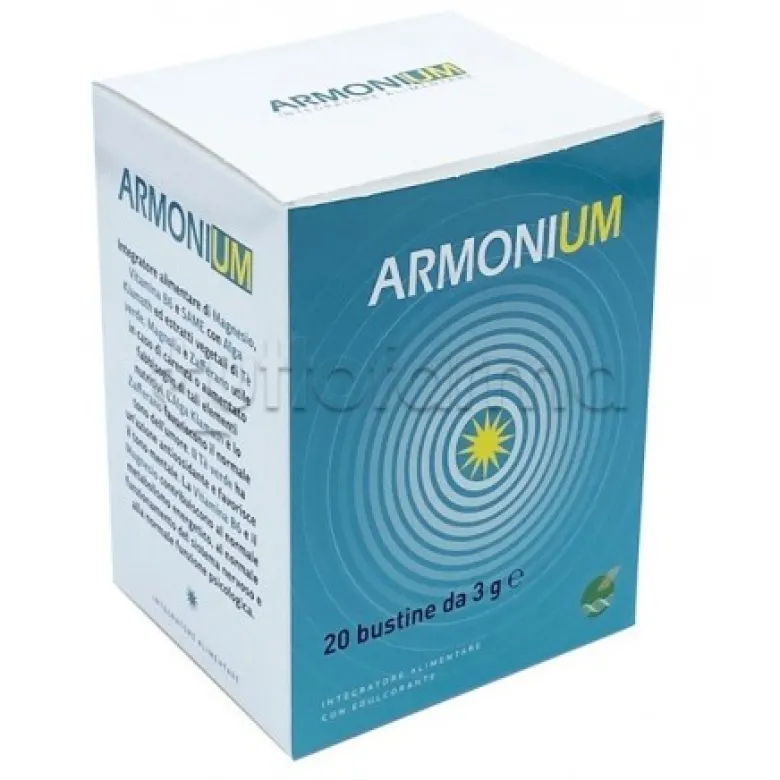 Officine Naturali Armonium Integratore per Benessere Mentale 20 Bustine