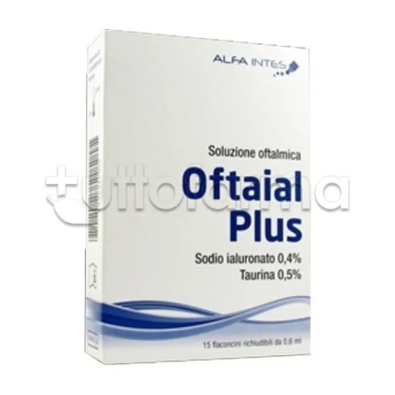 Oftaial Plus Collirio per Occhi Secchi 15 Flaconi