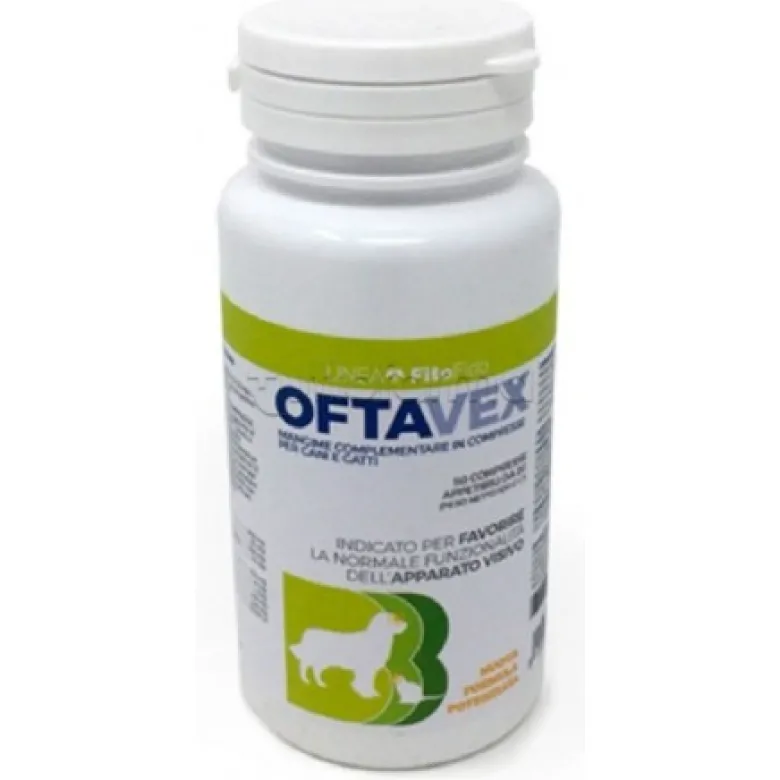 Oftavex per Funzionalità Visiva Cani e Gatti 50 Compresse