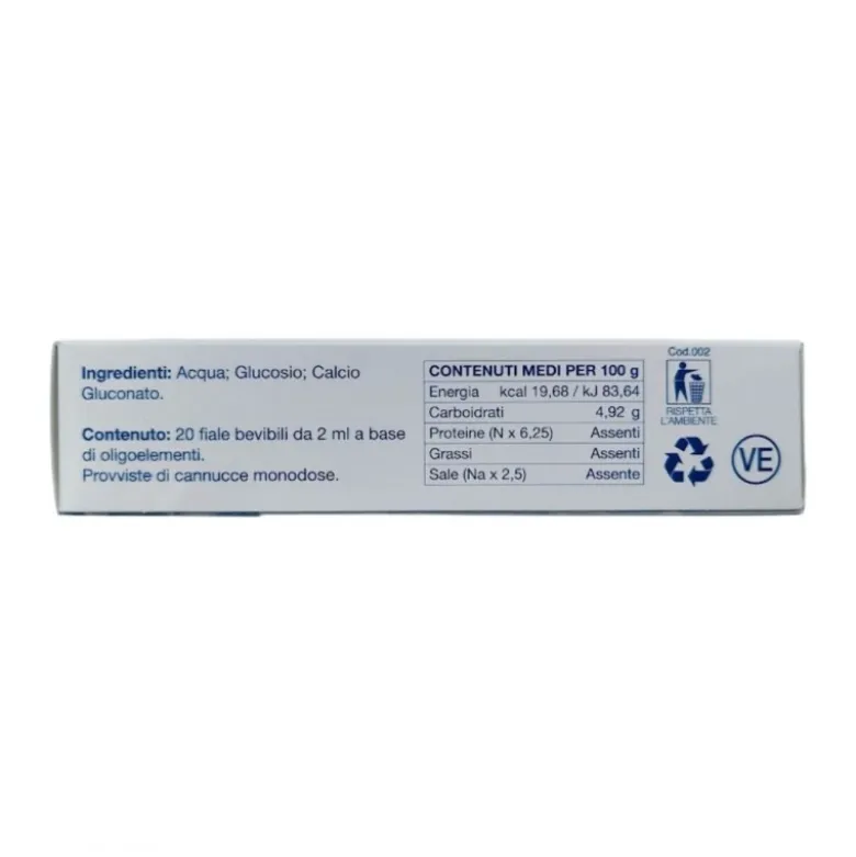 Oligobauer Oligoelementi Calcio 20 Fiale