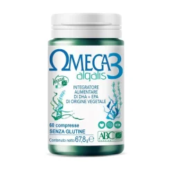 Omega 3 Algalis da Microalga DHA 250 mg Vegano 60 Compresse