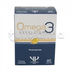 Omega 3 Excellium Integratore per il Colesterolo 60 Capsule