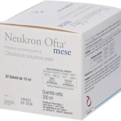 Omikron Neukron Ofta Mese Integratore per Vista e Occhi 30 Fiale da 10ml