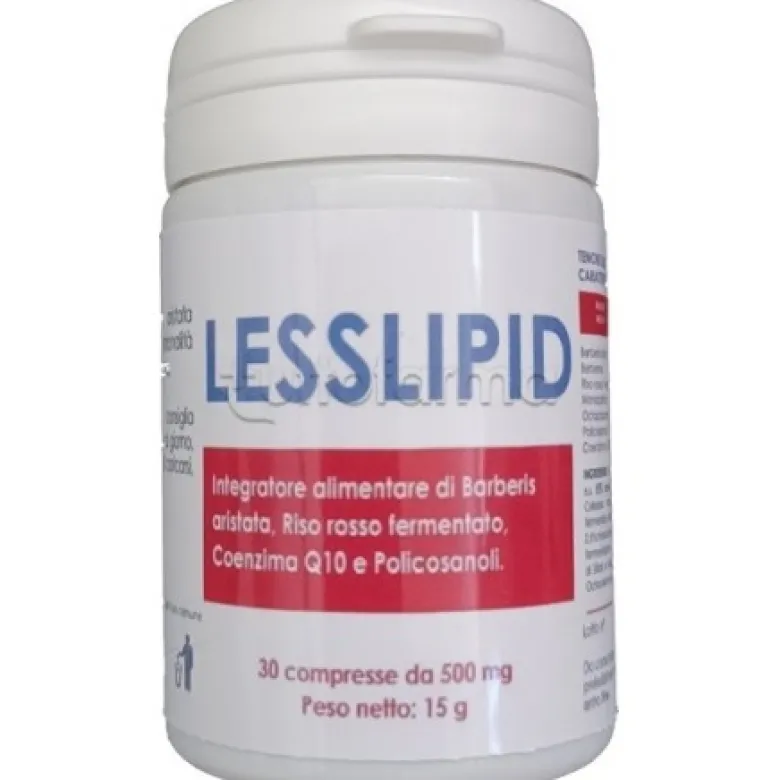 Omniaequipe Lesslipid Integratore per il Colesterolo 30 Compresse