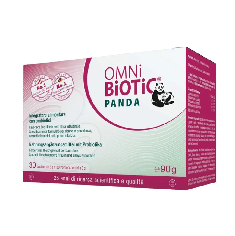 OMNi-BiOTiC PANDA per Equilibrio Flora Intestinale 30 Bustine da 3 g