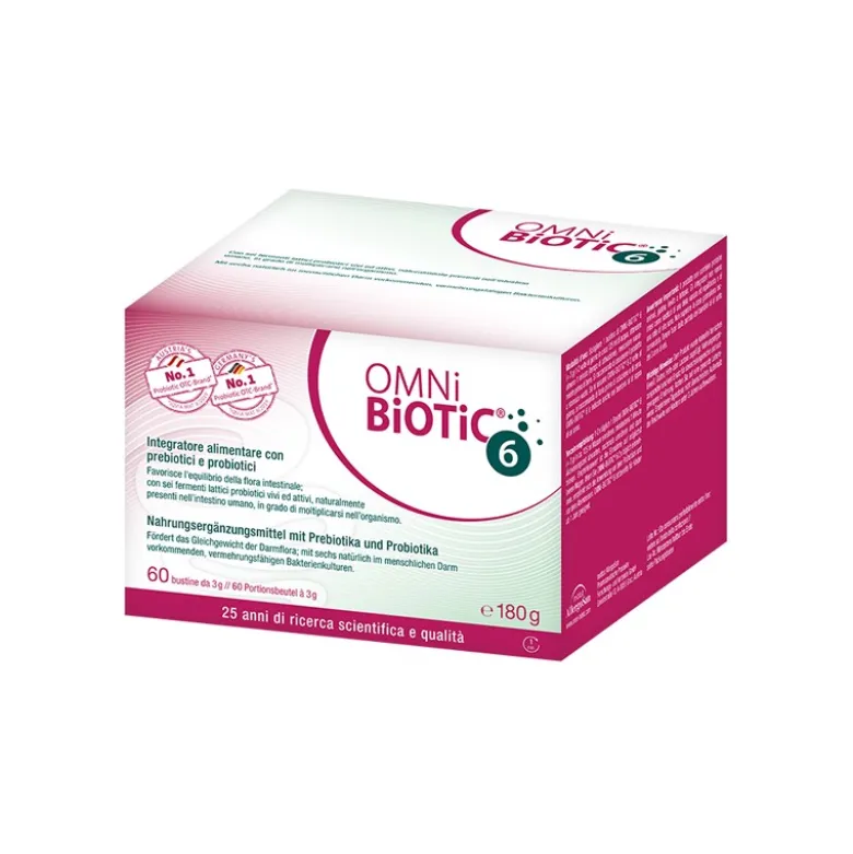 OMNi-BiOTiC 6 per Equilibrio Intestinale 60 Bustine da 3 g