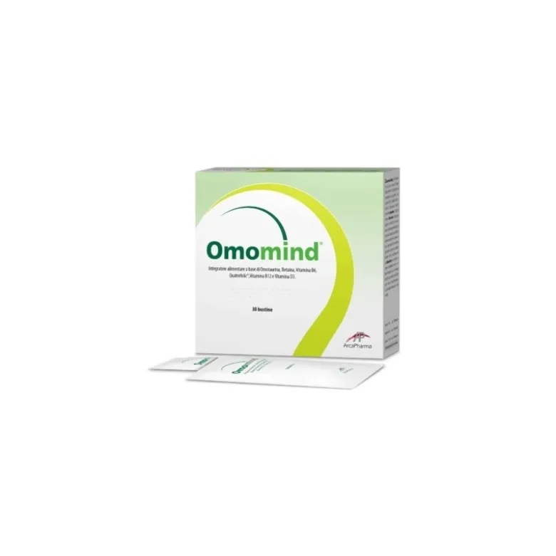 Omomind Integratore Alimentare per Benessere Generale 30 Bustine