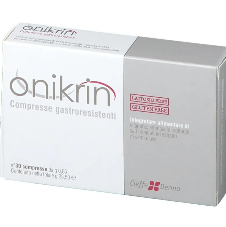 Onikrin Integratore per Capelli 30 Compresse
