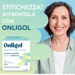 Onligol Macrogol 4000 Integratore per Stitichezza 400g