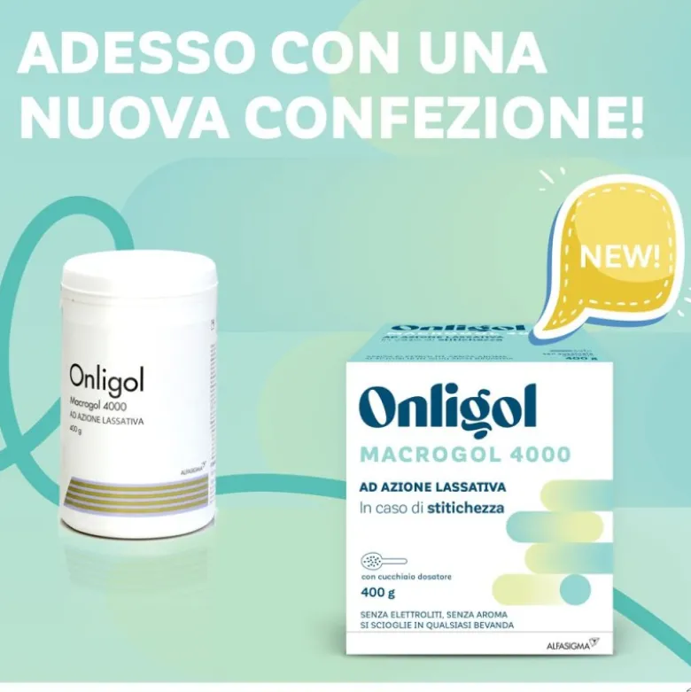 Onligol Macrogol 4000 Integratore per Stitichezza 400g