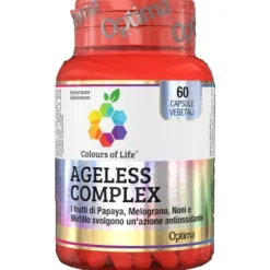 Optima Naturals Ageless Complex Integratore Antiossidante 60 Capsule Vegetali