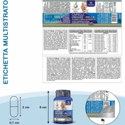 Optima Naturals Colours of Life Capelli Unghie Pelle 60 Compresse