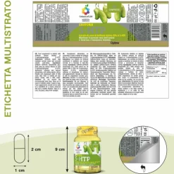 Optima Naturals Griffonia 5-HTTP Mente 60 Compresse 600mg