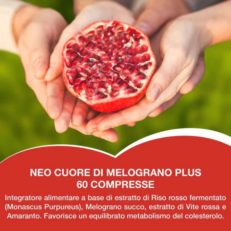Optima Naturals Neocuore Melograno Plus per Colesterolo 60 compresse