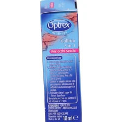 Optrex Actidrops 2 in 1 Collirio Reidratante Occhi Secchi 10ml