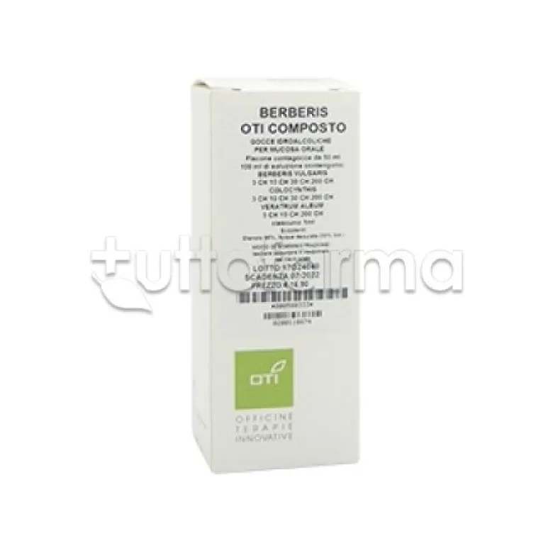 Oti Berberis Composto Gocce Orali Omeopatiche 50 ml