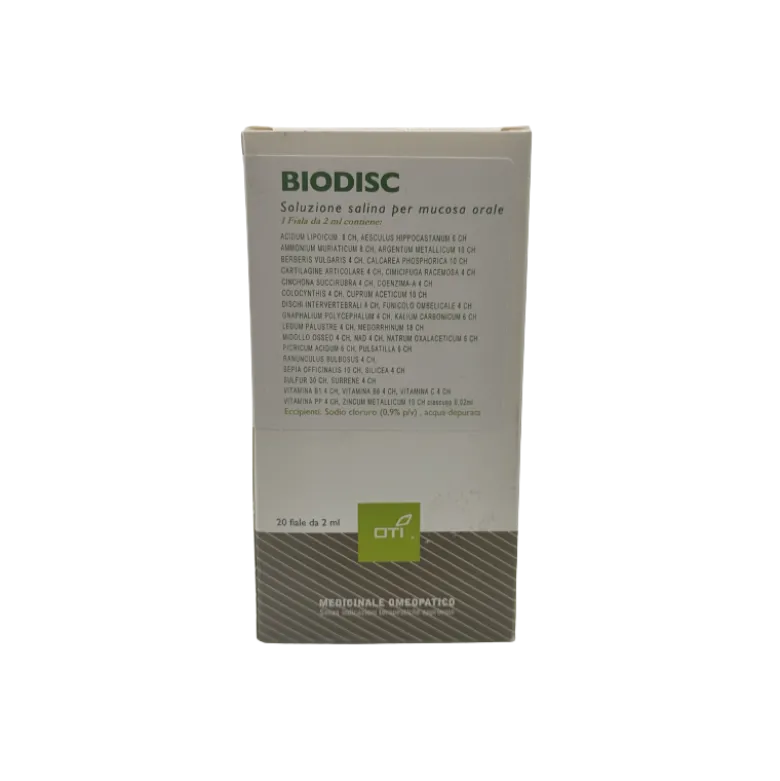 OTI Biodisc Composto Rimedio Omeopatico 20 Fiale Orali