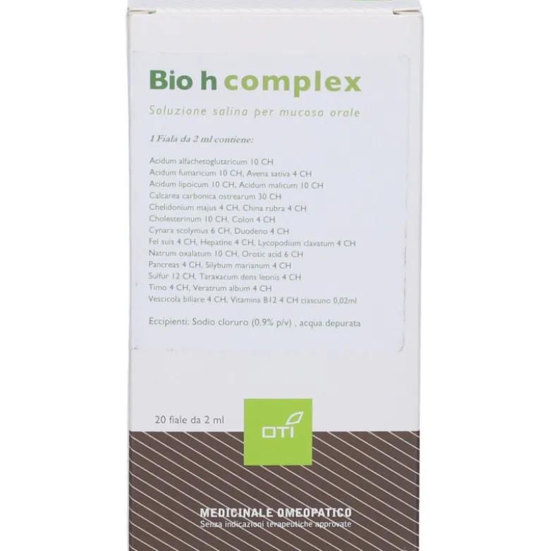 Oti Bio H Complex per il Fegato 20 Fiale