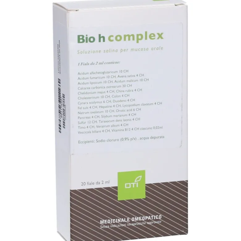 Oti Bio H Complex per il Fegato 20 Fiale