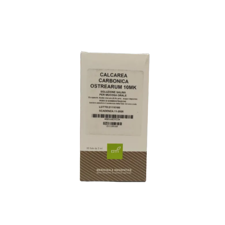 OTI Calcarea Carbonica Ostrearum Rimedio Omeopatico 10MK 20 Fiale